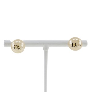 Dior クリスチャンディオール ピアス パール×金属製 約3.0g レディース【H121324468】中古