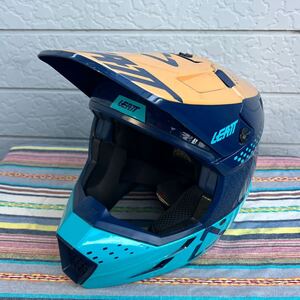 Leatt リアット Moto 3.5 V21.4 Horizontal モトクロスヘルメット オフロードヘルメット ライダー バイク ツーリング MFJ公認