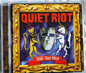 【同梱可】ALIVE AND WELL QUIET RIOT クワイエット・ライオット　輸入盤