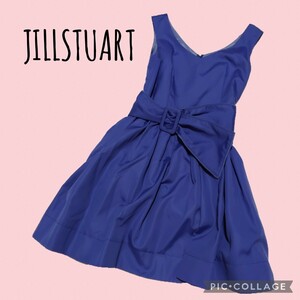 【JILLSTUART】ジルスチュアート　ドレス　ワンピース　ブルー　レディース