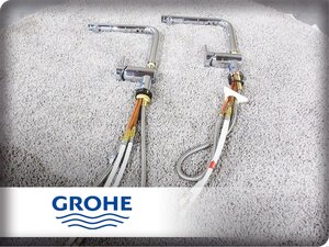 ■展示品■未使用品■GROHE/グローエ■高級■キッチン用■混合水栓■2点■ymm3185m