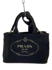 PRADA ショルダーバッグ キャンバス ブラック 無地