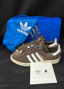 【箱付】 adidas A BATHING APE CAMPUS 80s BAPE アディダス ベイシングエイプ コラボ キャンパス ベイプ 30th 26.5cm スニーカー IF3379