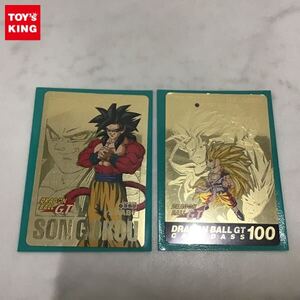 1円〜 ドラゴンボール カードダス 127 孫悟空、100 SUPER SAIYANS