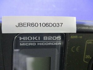 中古 Hioki 8205-10 メモリーハイコーダー(JBER60106D037)