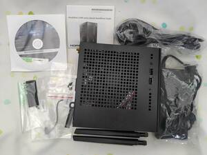 ★☆ASRock DeskMini A300 Ryzen5 3400G/16GBメモリ/NVMe250GB/USB2.0増設/500GBHDD増設/Win10導入済+Wifi☆★