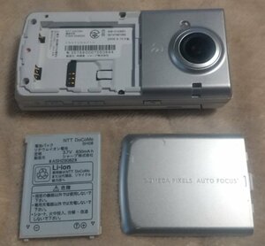 ※ジャンク品※docomo FOMA SH902iS 本体バッテリー裏ブタセット 定形外郵便発送250円