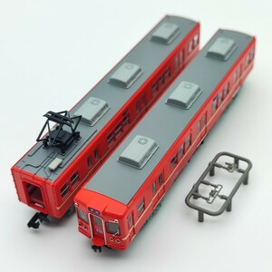 モハ3328 + モハ3327 鉄道コレクション 京成電鉄 3300形 更新車 旧塗装ファイヤーオレンジ 3328編成 6両セット バラシ品