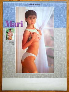 1991年 水木マリ カレンダー 未使用保管品