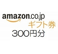 【即決 匿名】amazon アマゾン ギフト券300円分 有効期限約10年