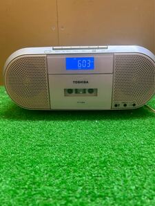 TOSHIBA東芝 ポータブルプレーヤーTY-CK4 通電FM確認済み