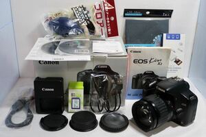 【Canon EOS Kiss X2】 レンズセット 一眼レフカメラ 返品保証有