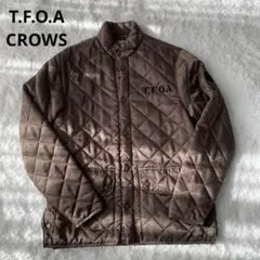 【美品】T.F.O.A CROWS  キルティング ダウンジャケット コヨーテ