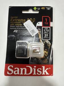 新品未使用 マイクロSDカード 1TB サンディスク 170mb/s Extreme 高速 送料無料 sandisk microSDカード ニンテンドースイッチ