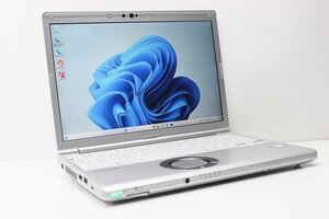 1円スタート ノートパソコン Windows11 WPS office搭載 Panasonic レッツノート CF-SV8 第8世代 Core i5 SSD256GB メモリ8GB カメラ