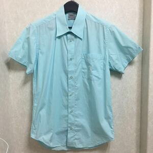 WESC シャツ 半袖 メンズ S 水色系 h12