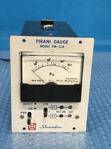 [CK16638] SHIMADZU PM-32A PIRANI GAUGE 真空計 現状渡し