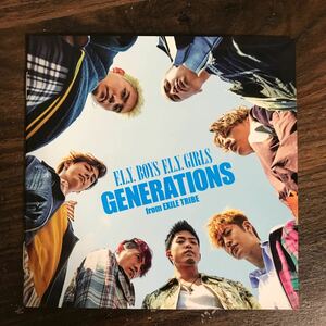 (B540)帯付 中古CD100円 GENERATIONS from EXILE TRIBE F.L.Y. BOYS F.L.Y. GIRLS(CD ONLY)