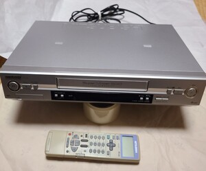 三菱　HV-G500 VHSビデオデッキ　リモコン付き　通電OK　RM95002　ジャンク