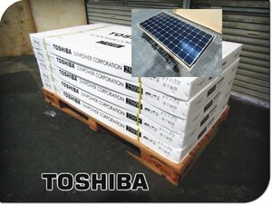 新品/未使用品/TOSHIBA/250W/バックコンタクト方式/Sシリーズ/ソーラーパネル/太陽電池モジュール/10枚/SPR-250NE-WHT-J/201万/khhn3095k