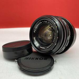 □ NIKON PC-NIKKOR 35mm F2.8 カメラ レンズ 単焦点 マニュアルフォーカス ニコン