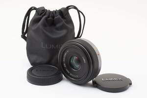 ★極上品★Panasonic パナソニック LUMIX G 20ｍｍ F1.7 ASPH. H-H020　#1456LL088