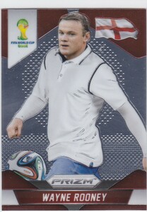 Wayne Rooney 2014 Panini PRIZM FIFA World Cup Base #142 ウェイン・ルーニー