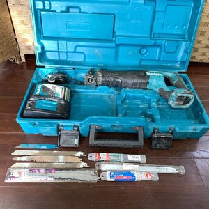 f001 YO 4. makita マキタ JR187DRG 18V充電式ブラシレスレシプロソー バッテリーなし・充電器付き 動作品