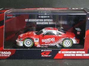 エブロ 1/43 904 SUPER GT500 BANDAI DUNLOP SC430 №35