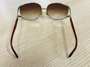 Dior ディオール ChristianDior 2250 44 63□17 老眼 レッド系 サングラス レトロ アンティーク CD 赤