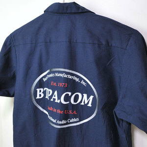 古着●レッドキャップ 半袖ワーカーシャツ BTPA.COM L xwp