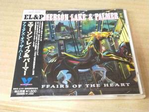 EMERSON, LAKE & PALMER Affairs Of The Heart VICP-15019 国内盤 CD 帯付 未開封 65274