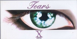 ◆8cmCDS◆X JAPAN/Tears/YOSHIKI/ドラマ『憎しみに微笑んで』主題歌