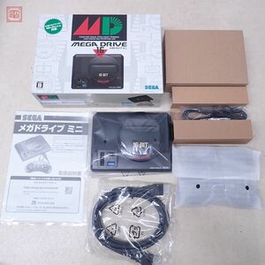 1円〜 未使用 美品 MD メガドライブミニ 本体 HAA-2520 MEGA DRIVE mini セガストア メガドライブ SEGA 箱説付【10