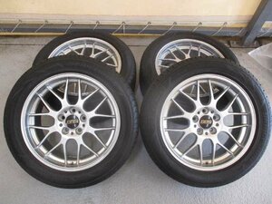 BBS　RG-R/BS18インチ4本組　RG753　鍛造　8J＋35　レグノ235/50R18　アルファード　ヴェルファイア　岩槻