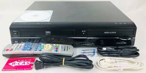 完動品 美品 パナソニック 250GB DVDレコーダー VHSビデオ一体型 DMR-XP22V 貴重 レア ヴィンテージ 