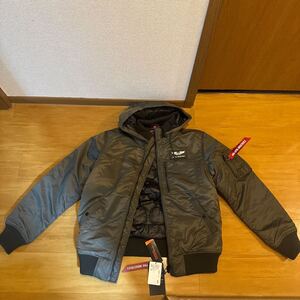 【新品未使用】ALPHA INDUSTRIES フライトジャケット　THERMOLITE サイズL