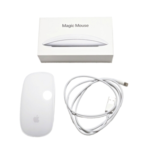 Apple Magic Mouse 2 MLA02J/A A1657 アップル マジックマウス ワイヤレスマウス ホワイト 箱付き_ZFO_B0611-F003