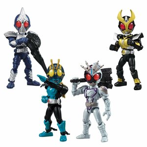 レア!!即決!!『66アクション 仮面ライダー 7 全4種 フルコンプセット(アギト、ブレイド、チェイサー、3号) 』