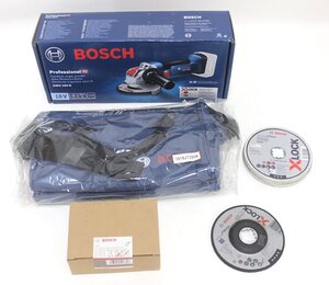 1K467 新品！ BOSCH 18V用 125mm X-LOCK コードレス ディスク グラインダー　GWX18V-8H　ツールバッグ カバー 砥石つき！ 【ニューポーン】