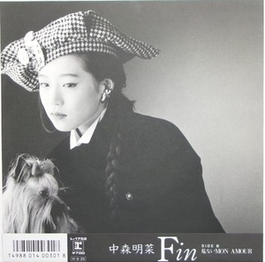 [EP]　中森明菜/　Fin （はがき付き）