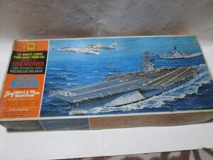 OTAKI 1/800　アメリカ海軍製新鋭原子力空母アイゼンハワー　送料920円