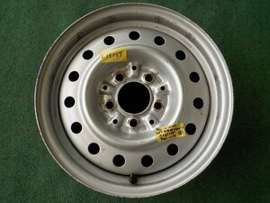 L15107 ＴＯＰＹ 汎用スチール シルバー １本のみ スペア 等 ６Ｊ×１５ ＋４０ ＰＣＤ１１４．３ ５穴