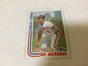 82 Topps フレッド リン Fred Lynn #252