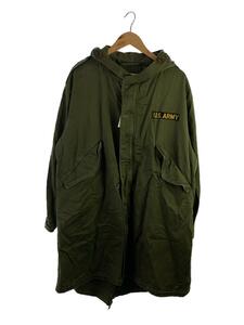 US.ARMY◆初期型/50s/SHELL PARKA/ライナー欠品/フード欠品/モッズコート/S/コットン/KHK