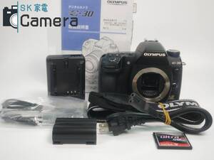 【中古】 OLYMPUS E-30 ボディ ショット数約6000回 電池 充電器付 オリンパス