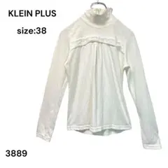 KLEIN PLUS クランプリュス　シャツ　トップス　長袖　38 レース