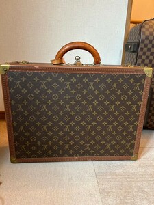 即ご購入可　鍵あり　ルイヴィトン LOUIS VUITTON LV ビステン 50 モノグラム トランク 旅行カバン　トラベル　