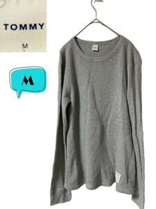 TOMMY トミー　NEW YORK CITY プリント　ワッフルTシャツ　M