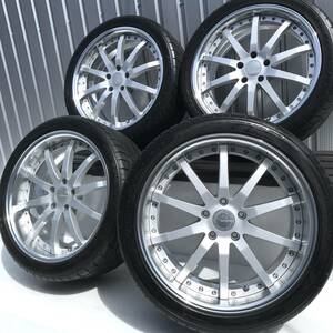 PCD120 深リム,美品 WORK グノーシスGS1 8.5/9.5j レクサス LS BMW M5M6M7 F10F11F07 F12F13F14F06 F01F02F04 X3X4 F25E83F26 20インチ 5穴